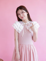 Volume Frill Docking Dress