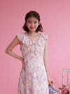 Summer Watercolor Dress