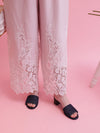 Flower Cutwork Pants