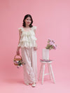 Flower Cutwork Pants