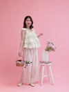Flower Cutwork Pants