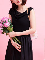 Lace Shoulder Dress