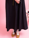 Lace Shoulder Dress