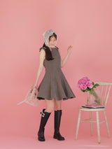 Shoulder Ribbon Dress