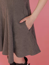 Shoulder Ribbon Dress