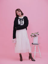 Short Ribbon Cardigan