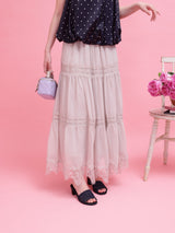 Lacy Tiered Skirt