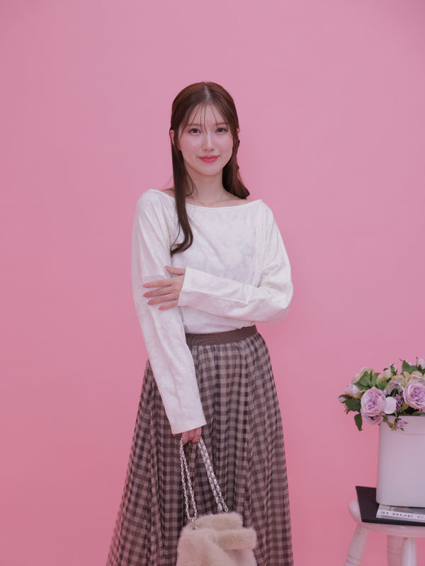 Jacquard Dolman Tops