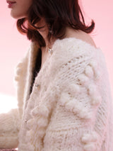 Heart Pon Pon Cardigan