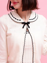 Round Collar Cardigan