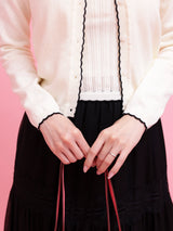 Round Collar Cardigan