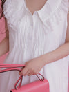 Blanc Collar Mini Dress