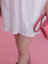 Blanc Collar Mini Dress