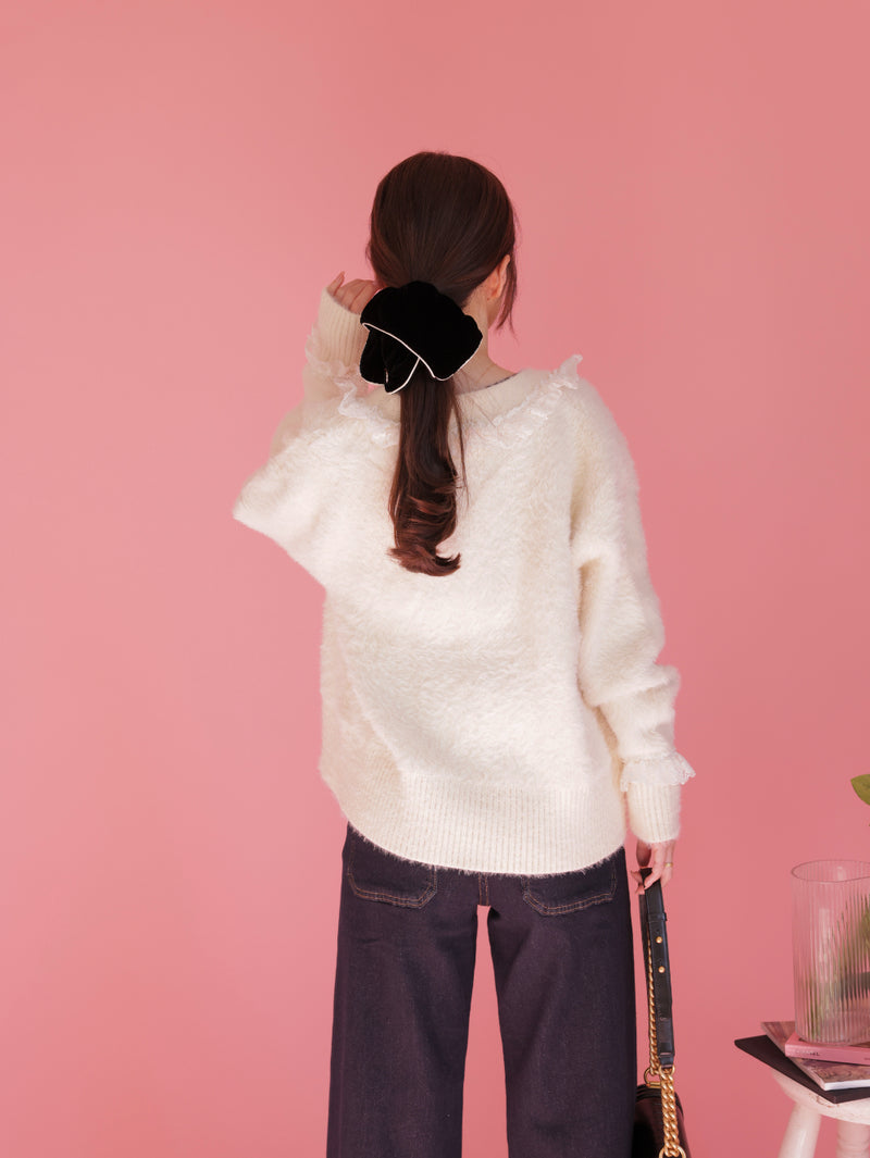 Shaggy Diana Cardigan