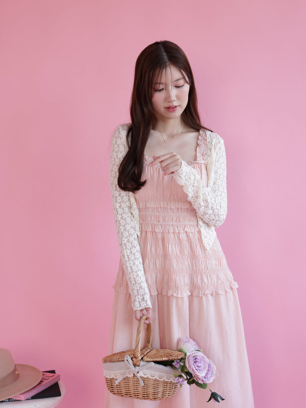 Lacy Flower Cardigan