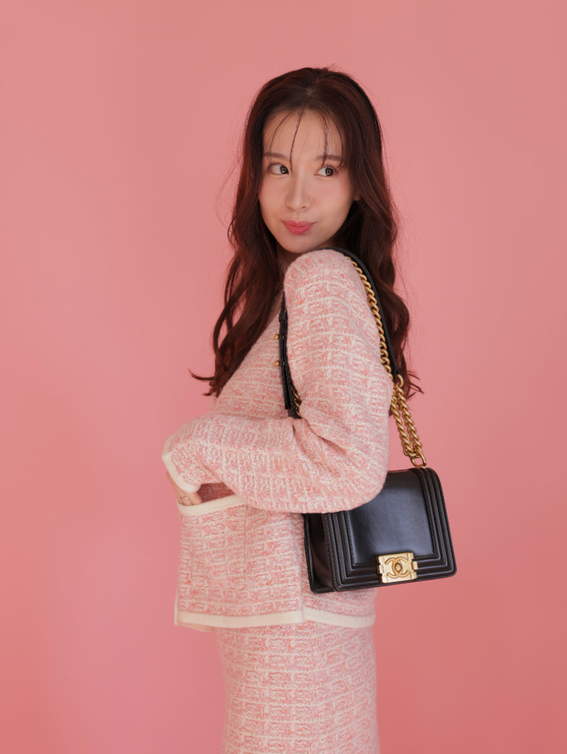 Winter Tweed Knit Jacket