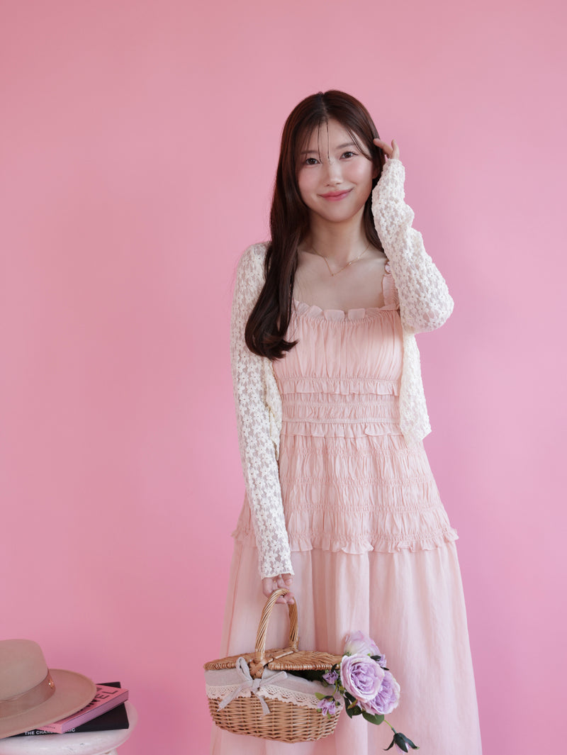 Lacy Flower Cardigan