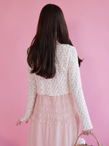 Lacy Flower Cardigan