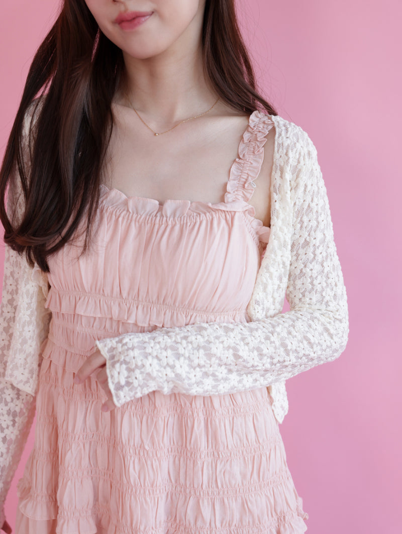 Lacy Flower Cardigan