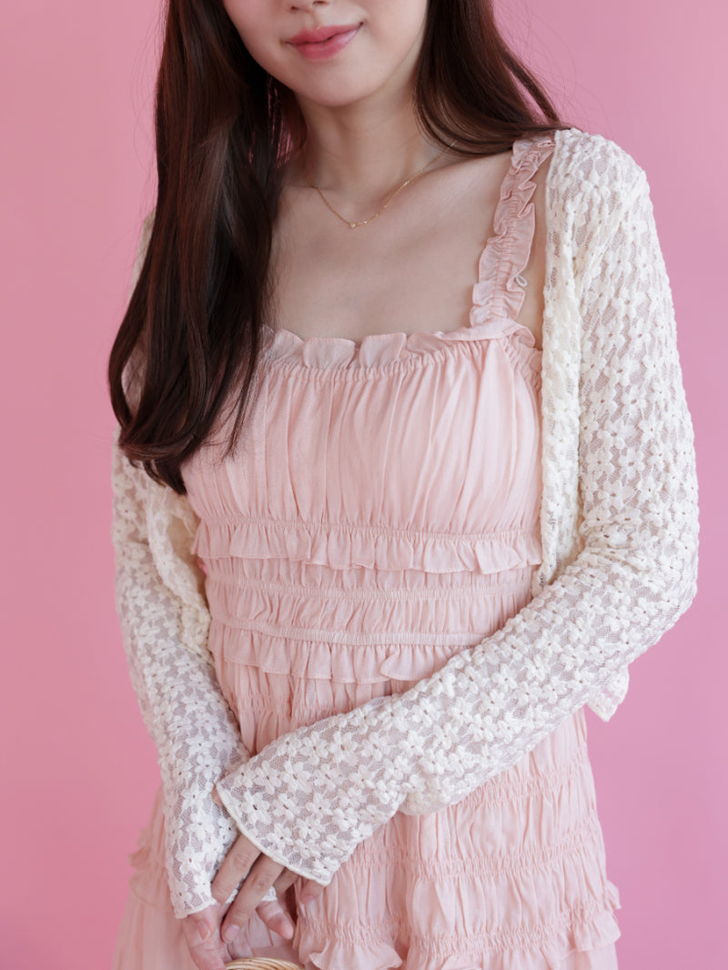 Lacy Flower Cardigan