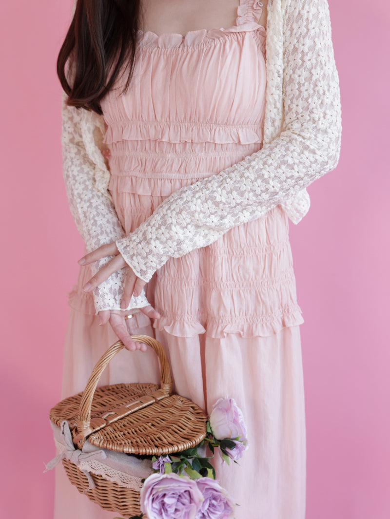 Lacy Flower Cardigan