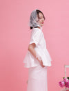 Frill Peplum Set