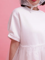 Frill Peplum Set