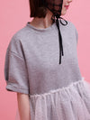 Frill Peplum Set