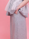 Frill Peplum Set