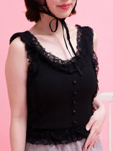 Cup in Lacy Tank