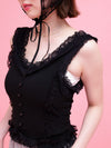 Cup in Lacy Tank