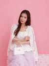 Rosy Lace Cami Tops