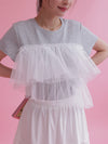 Bloom Tulle Tee