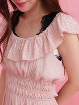 Embroidery Flower Dress