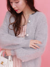 Perle Mohair Cardigan