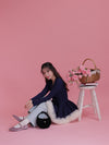 Tulle Peplum Cardigan