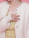 Perle Mohair Cardigan