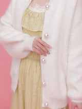 Perle Mohair Cardigan