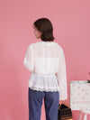 Sheer Lacy Blouse