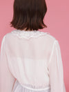 Sheer Lacy Blouse