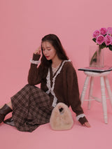 Shaggy Diana Cardigan