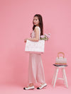 Rosy Satin Dress