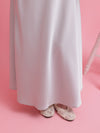 Rosy Satin Dress