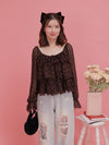 Dot Layered Blouse