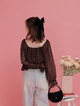 Dot Layered Blouse