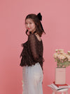 Dot Layered Blouse