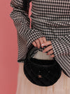 Gingham Ribbon Long Tops