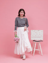 Cotton Blanc Skirt