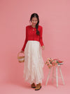 Rose Cherry Knit Set