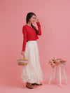 Rose Cherry Knit Set